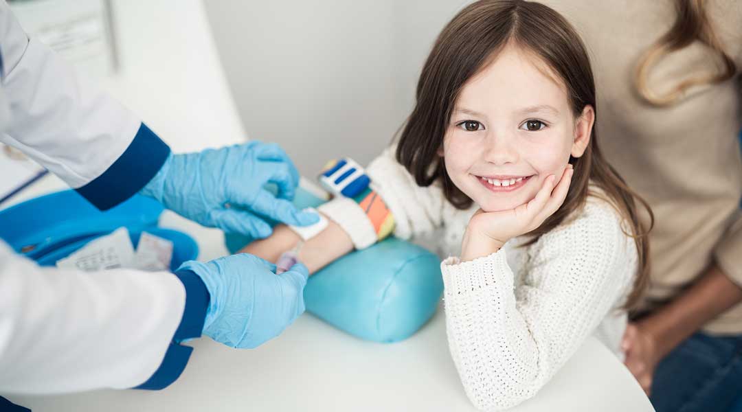 Esami del sangue bambini Centro Analisi Etnalab